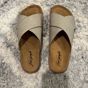 Free people Sidelines Footbed Sandals